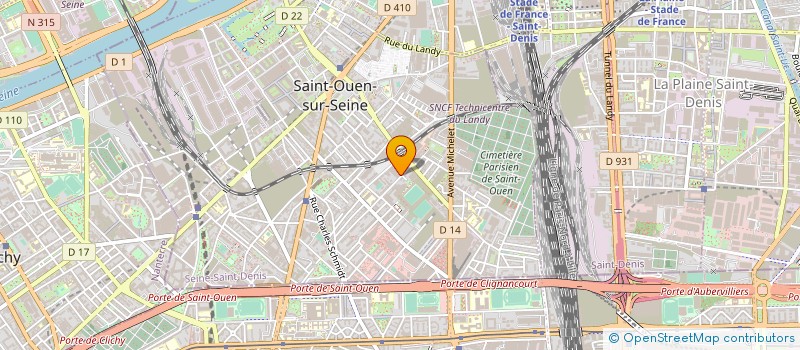 localisation de l'entreprise ALTAVIA FIL CONSEIL SAS à SAINT-OUEN-SUR-SEINE