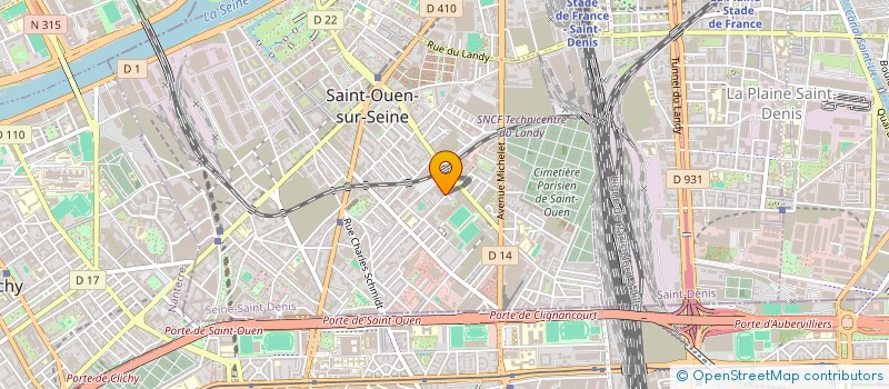 localisation de l'entreprise ALTAVIA FIL ROUGE SAS à SAINT-OUEN-SUR-SEINE