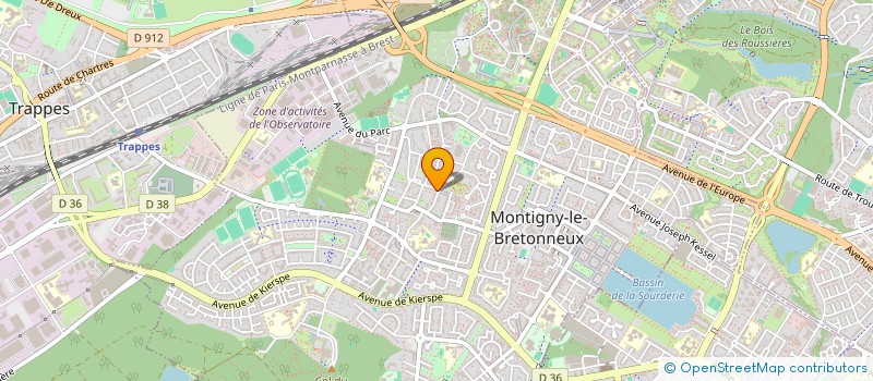 localisation de l'entreprise ALTAYA IMMO  MONTIGNY-LE-BRETONNEUX