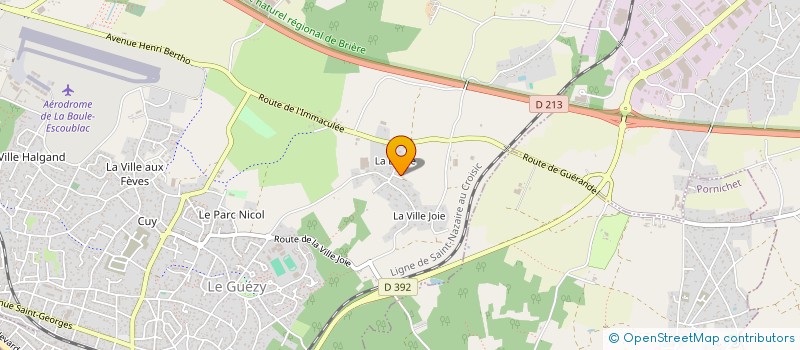 localisation de l'entreprise ALTD à LA BAULE-ESCOUBLAC