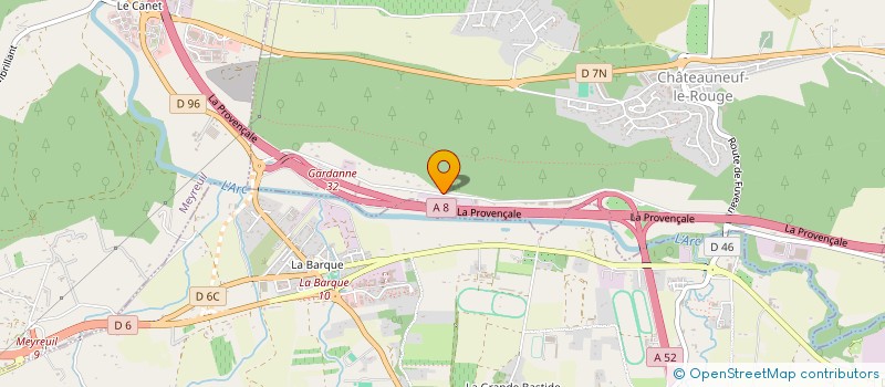 localisation de l'entreprise ALTEA BASE CAMP  CHATEAUNEUF-LE-ROUGE