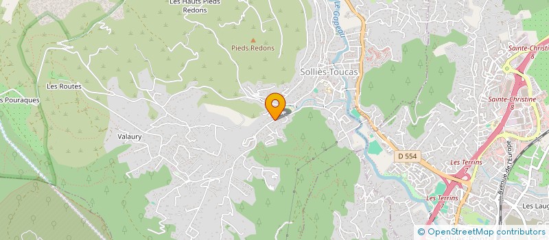 localisation de l'entreprise ALTEA BOURGOGNE à SOLLIES-TOUCAS
