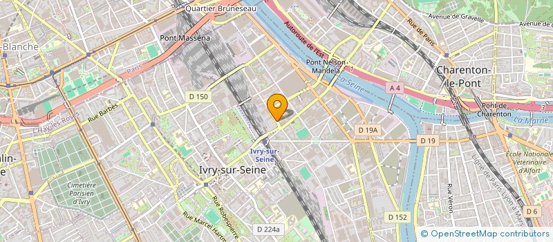 localisation de l'entreprise ALTEA INVEST à IVRY-SUR-SEINE
