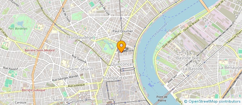 localisation de l'entreprise ALTEA INVEST  BORDEAUX