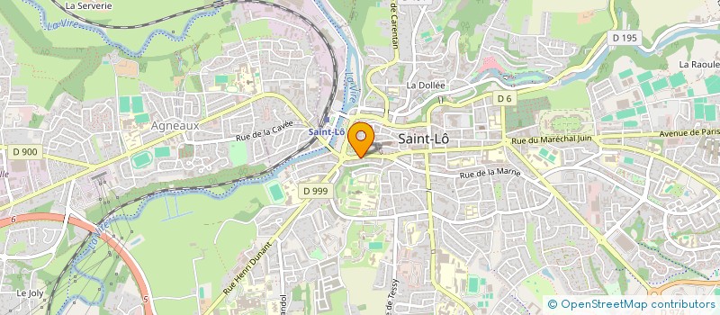 localisation de l'entreprise ALTEA PATRIMOINE HOLDING GROUPE  SAINT-LO