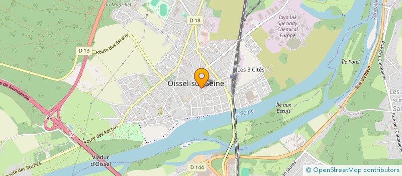 localisation de l'entreprise ALTEA RH CONSEIL  OISSEL