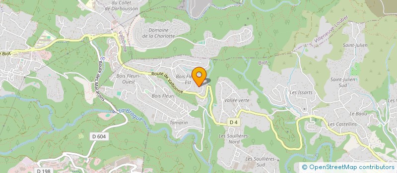 localisation de l'entreprise ALTEA SANTE CONSULTING  BIOT