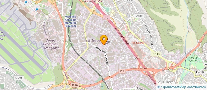 localisation de l'entreprise ALTEAD PROVENCE  VITROLLES