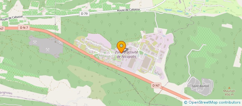 localisation de l'entreprise ALTEANE à BRIGNOLES