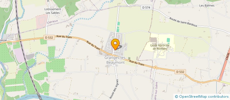 localisation de l'entreprise ALTEARTS  GRANGES-LES-BEAUMONT