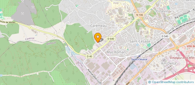 localisation de l'entreprise ALTEC à NIMES