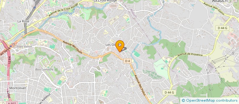 localisation de l'entreprise ALTEC à MARSEILLE