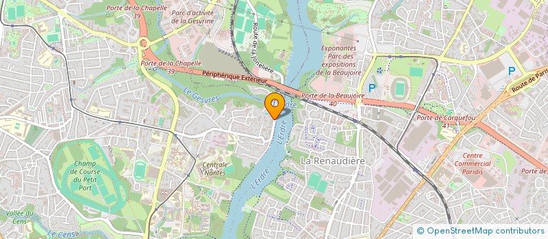 localisation de l'entreprise ALTEC INVEST  NANTES