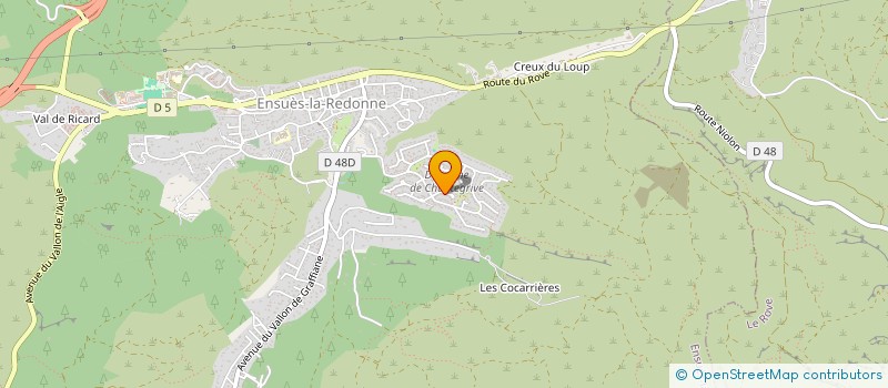 localisation de l'entreprise ALTEC SECURITE  ENSUES-LA-REDONNE