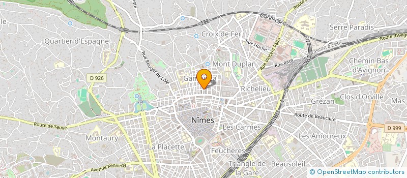 localisation de l'entreprise ALTECE  NIMES