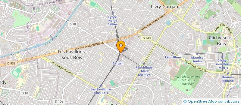 localisation de l'entreprise ALTECH à LES LILAS