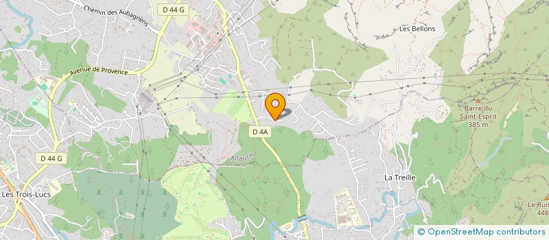 localisation de l'entreprise ALTECH MEDITERRANNEE  ALLAUCH