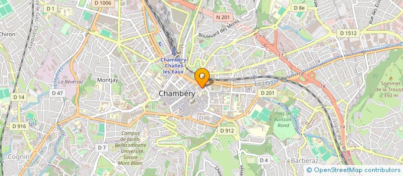 localisation de l'entreprise ALTECIME à CHAMBERY