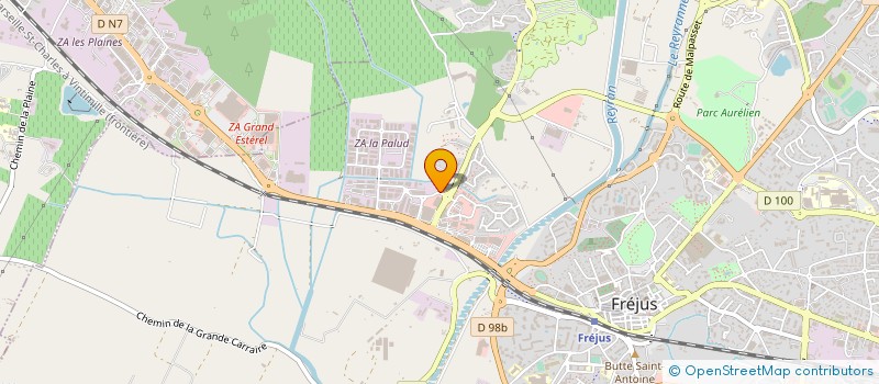 localisation de l'entreprise ALTECSPORT à FREJUS