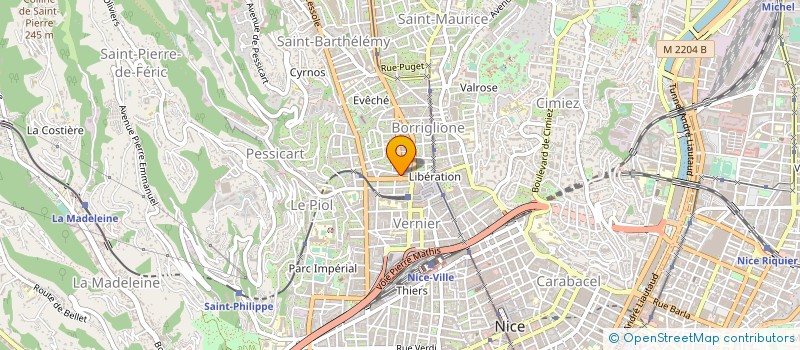 localisation de l'entreprise ALTECSUN à NICE