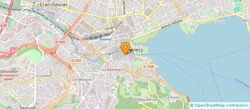 localisation de l'entreprise ALTEE à ANNECY