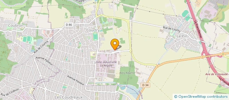 localisation de l'entreprise ALTEFIX à COURTRY
