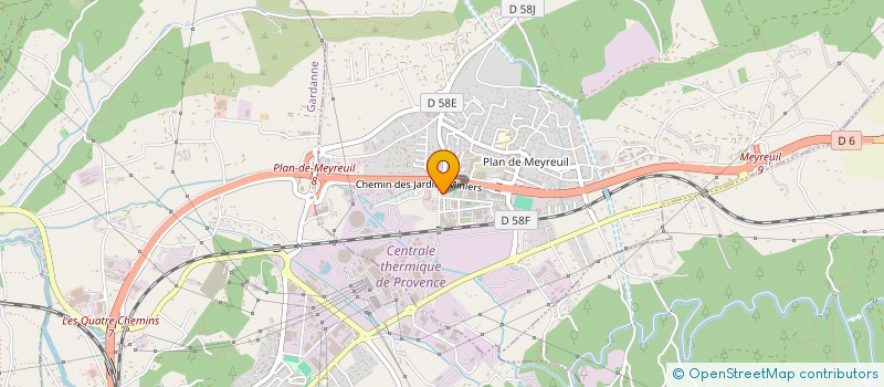 localisation de l'entreprise ALTEHIS à MEYREUIL