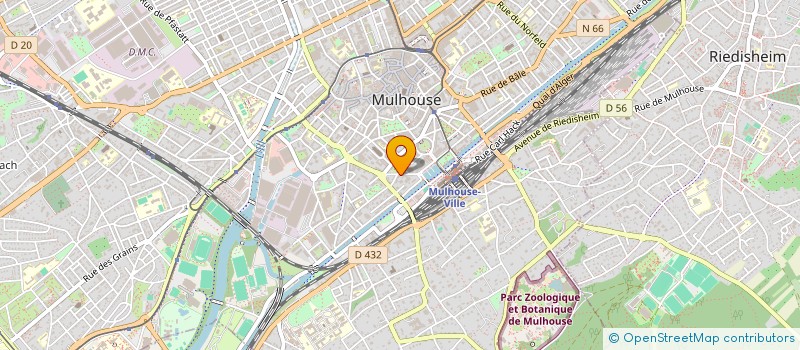localisation de l'entreprise ALTEK INDUSTRIE à MULHOUSE