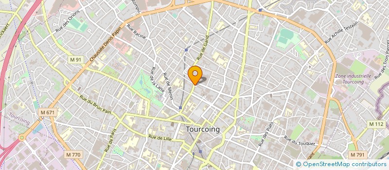 localisation de l'entreprise ALTELEC à TOURCOING