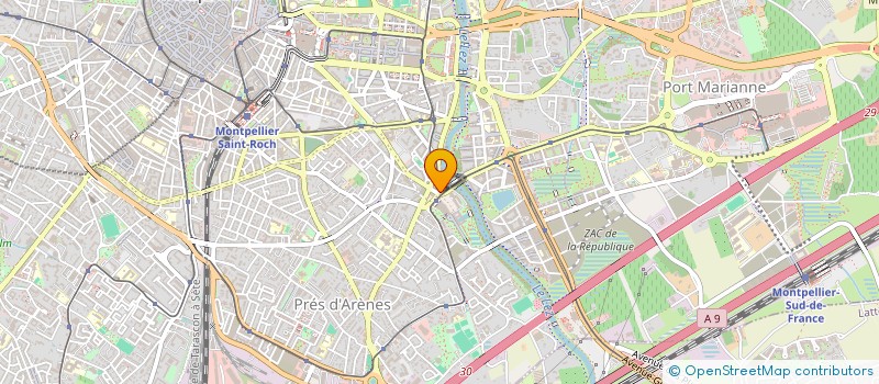 localisation de l'entreprise ALTEMED, SOCIETE DE COORDINATION à MONTPELLIER