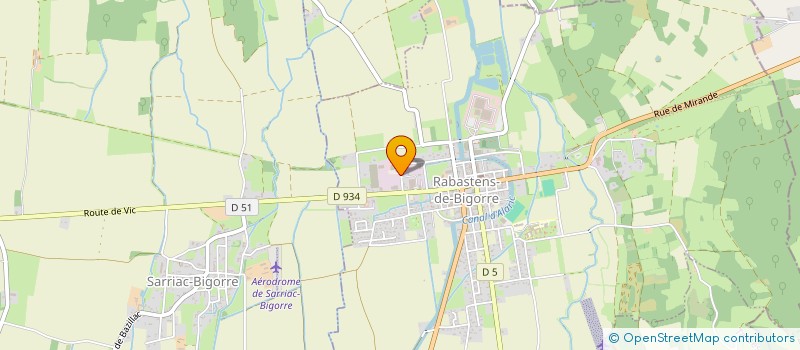 localisation de l'entreprise ALTEMIR  RABASTENS-DE-BIGORRE