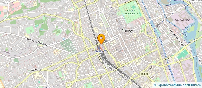 localisation de l'entreprise ALTEMIS à NANCY