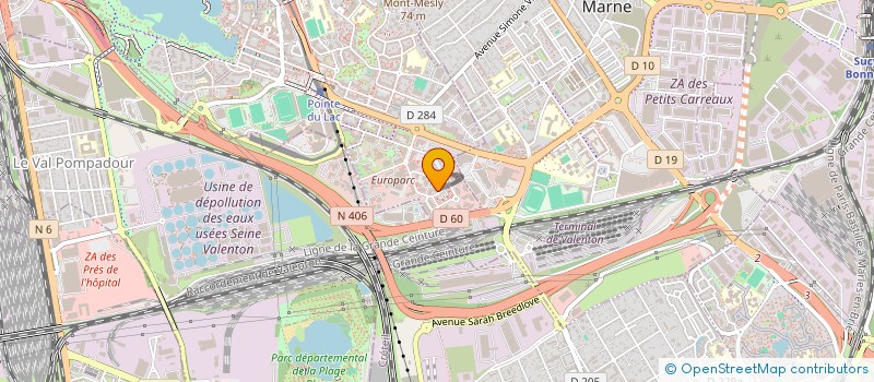 localisation de l'entreprise ALTENIUM CONSULTING  CRETEIL