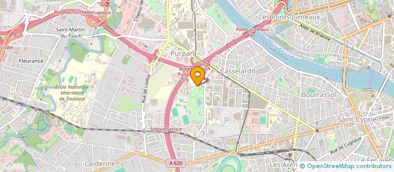 localisation de l'entreprise ALTEO à TOULOUSE