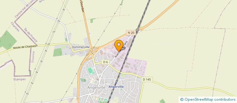 localisation de l'entreprise ALTEO LOCATION  ANGERVILLE