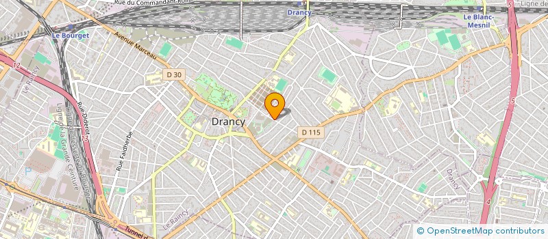 localisation de l'entreprise ALTEO POSE à DRANCY
