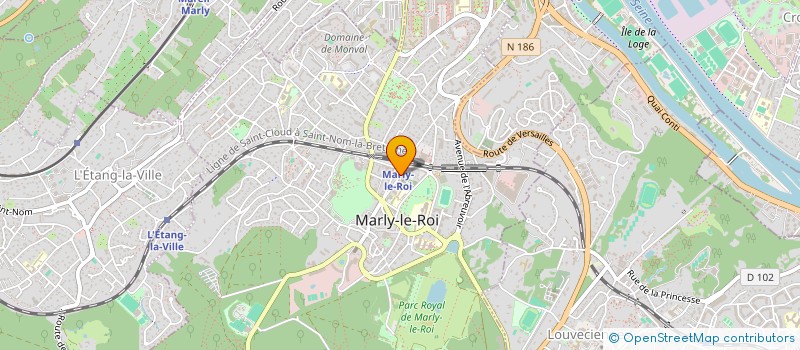 localisation de l'entreprise ALTEOR à MARLY-LE-ROI
