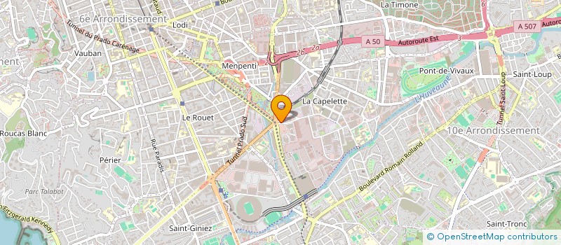 localisation de l'entreprise ALTEOS  MARSEILLE