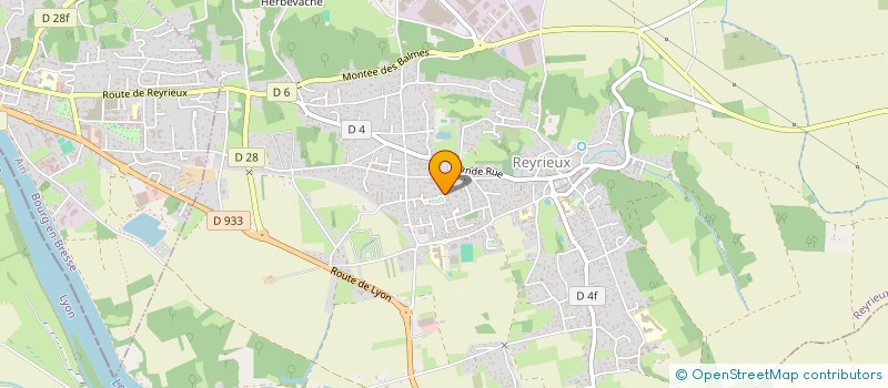 localisation de l'entreprise ALTER 1342  REYRIEUX