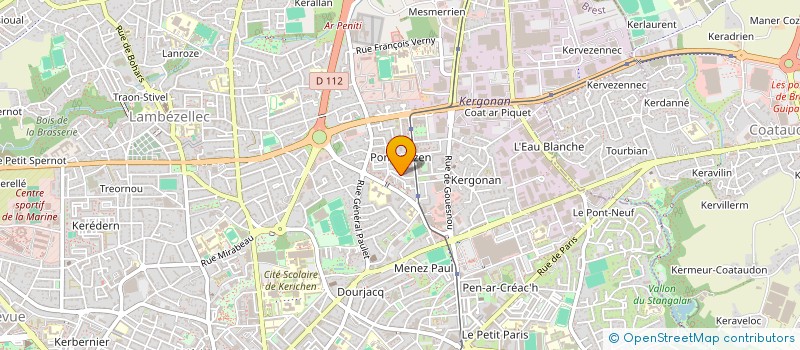 localisation de l'entreprise ALTER ACT à BREST