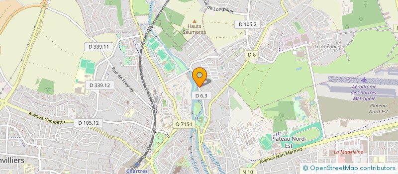 localisation de l'entreprise ALTER AGAPAULAT à CHARTRES