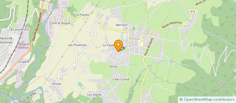 localisation de l'entreprise ALTER AUDIT à ANNECY
