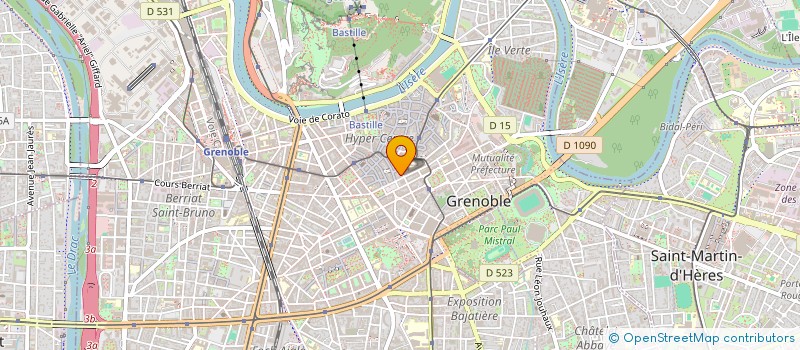 localisation de l'entreprise ALTER AVOCAT  GRENOBLE