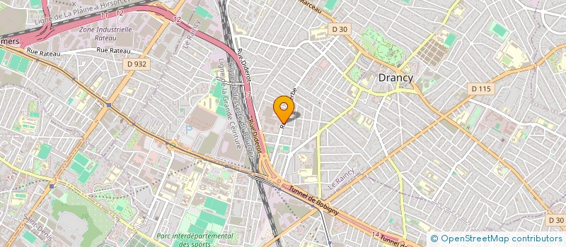 localisation de l'entreprise ALTER BATIMENT à DRANCY