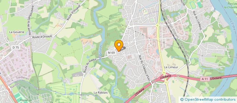 localisation de l'entreprise ALTER BDB  LA CHAPELLE-SUR-ERDRE