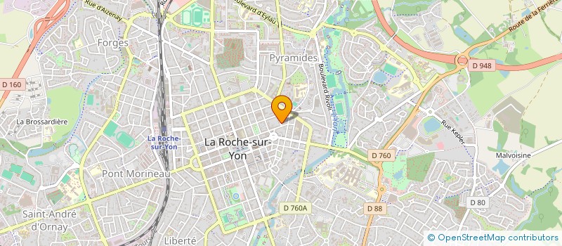 localisation de l'entreprise ALTER-COMMUNIQUER AUTREMENT à LA ROCHE-SUR-YON