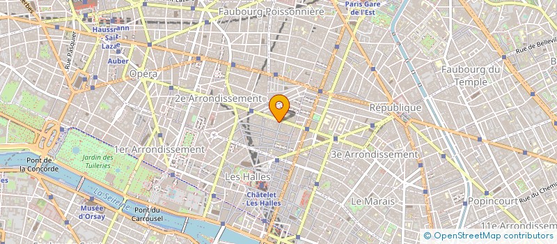 localisation de l'entreprise ALTER CONFECTION à PARIS