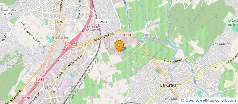 localisation de l'entreprise ALTER CONSTRUCTION à LA FARLEDE