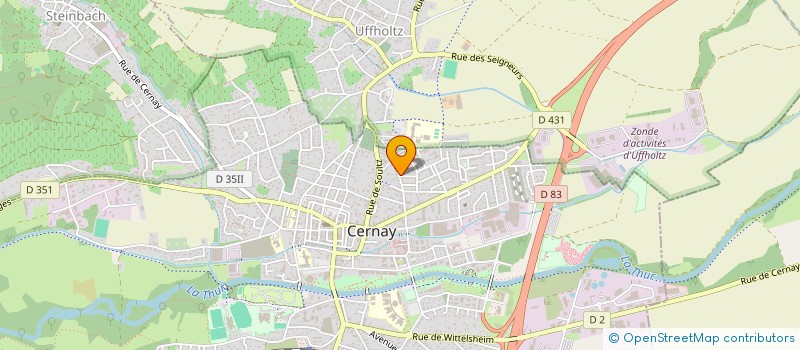 localisation de l'entreprise ALTER ECHAF  SAINT-PIERRE-DES-CORPS