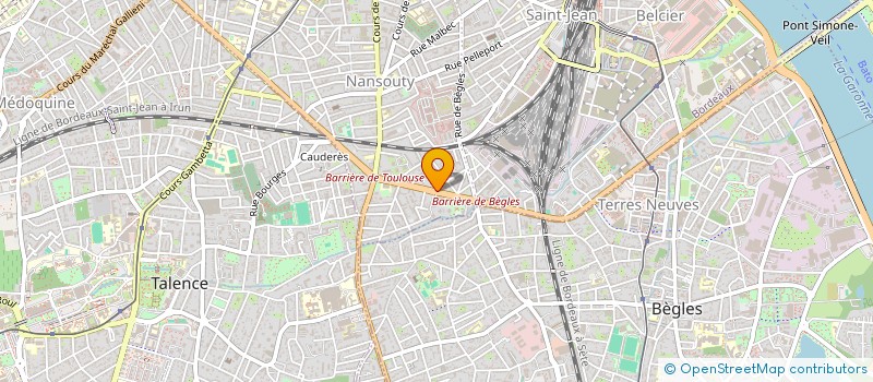 localisation de l'entreprise ALTER ECHO  BORDEAUX